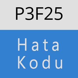 P3F25 hatasi