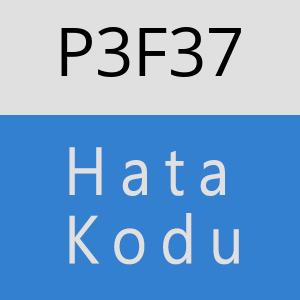 P3F37 hatasi