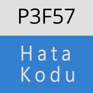 P3F57 hatasi