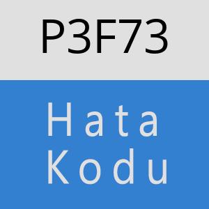 P3F73 hatasi