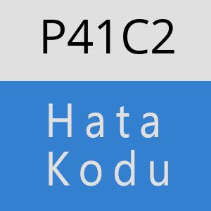 P41C2 hatasi