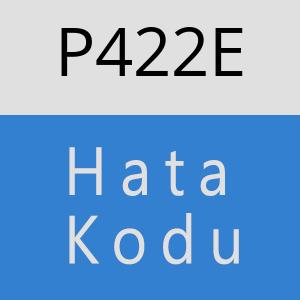 P422E hatasi