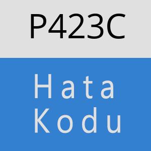 P423C hatasi