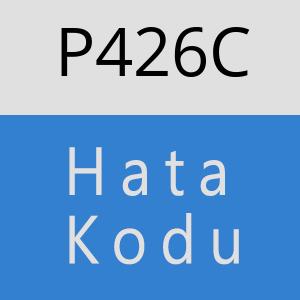 P426C hatasi