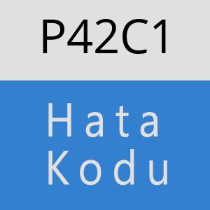 P42C1 hatasi