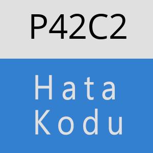 P42C2 hatasi