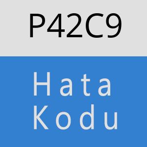 P42C9 hatasi