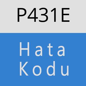 P431E hatasi