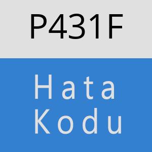 P431F hatasi