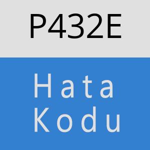 P432E hatasi