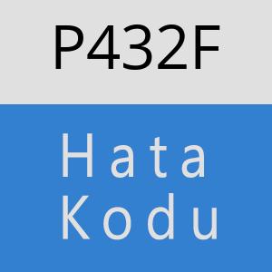 P432F hatasi