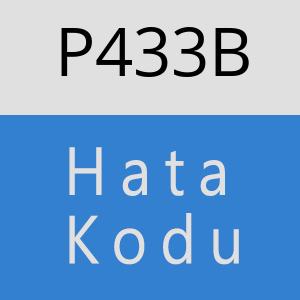 P433B hatasi