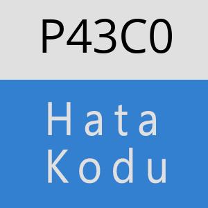 P43C0 hatasi