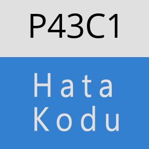 P43C1 hatasi