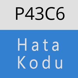 P43C6 hatasi