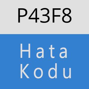 P43F8 hatasi