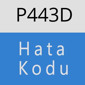 P443D hatasi