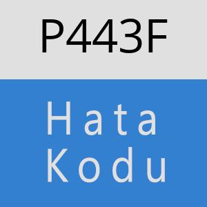 P443F hatasi