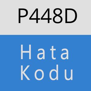 P448D hatasi