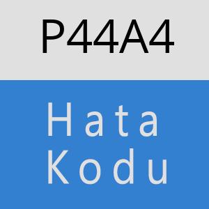 P44A4 hatasi