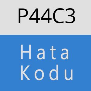 P44C3 hatasi