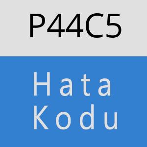 P44C5 hatasi