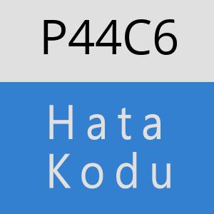 P44C6 hatasi