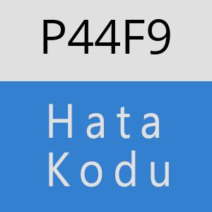 P44F9 hatasi