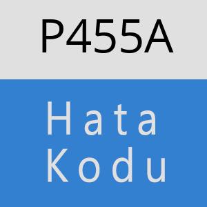 P455A hatasi