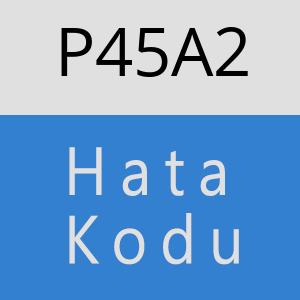 P45A2 hatasi