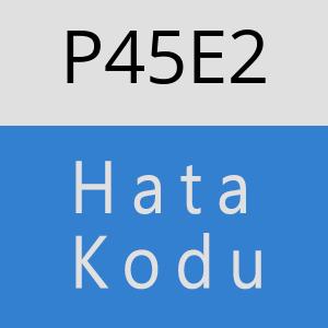 P45E2 hatasi