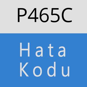 P465C hatasi