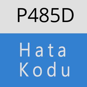 P485D hatasi