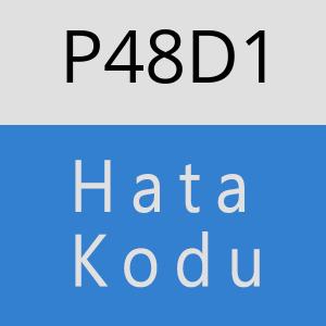 P48D1 hatasi