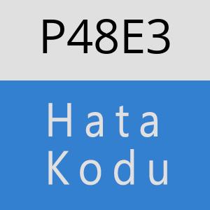 P48E3 hatasi