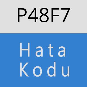 P48F7 hatasi