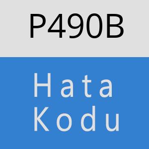 P490B hatasi