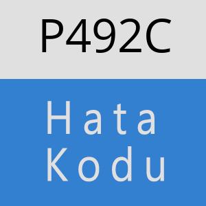 P492C hatasi