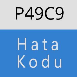 P49C9 hatasi