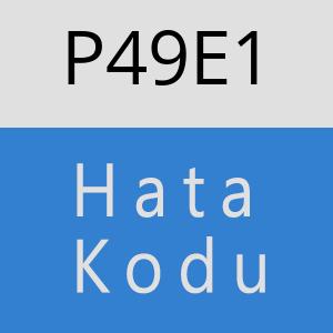 P49E1 hatasi