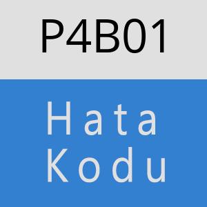 P4B01 hatasi