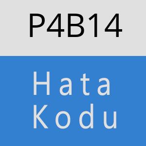 P4B14 hatasi