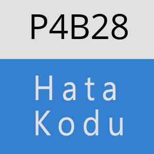 P4B28 hatasi