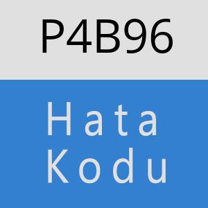 P4B96 hatasi