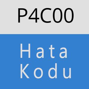 P4C00 hatasi