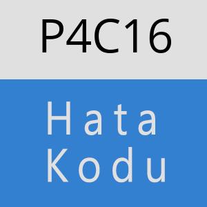 P4C16 hatasi