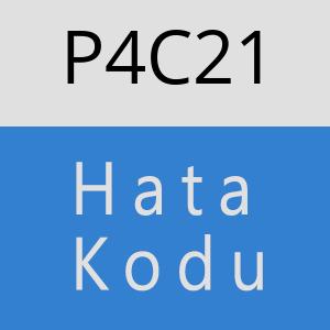 P4C21 hatasi