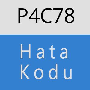 P4C78 hatasi