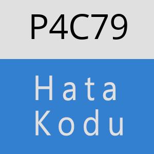 P4C79 hatasi