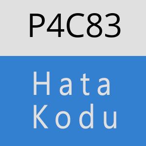 P4C83 hatasi